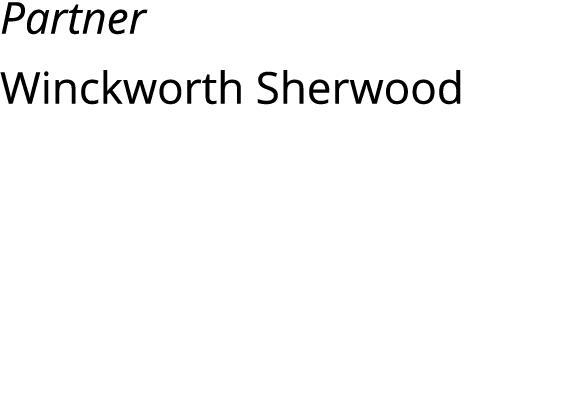 Partner Winckworth Sherwood